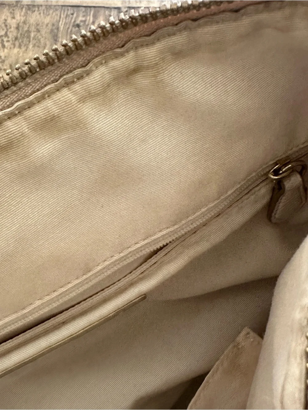 Coach Celeste Signature CC Hobo Shoulder Bag Light Khaki Chalk Circa 2015